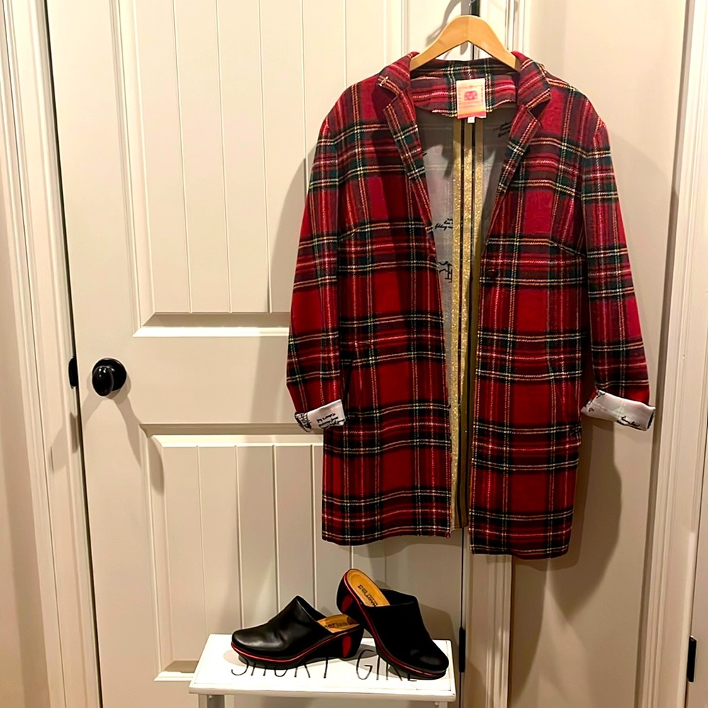 Gorgeous Plaid Blazer/Top Coat